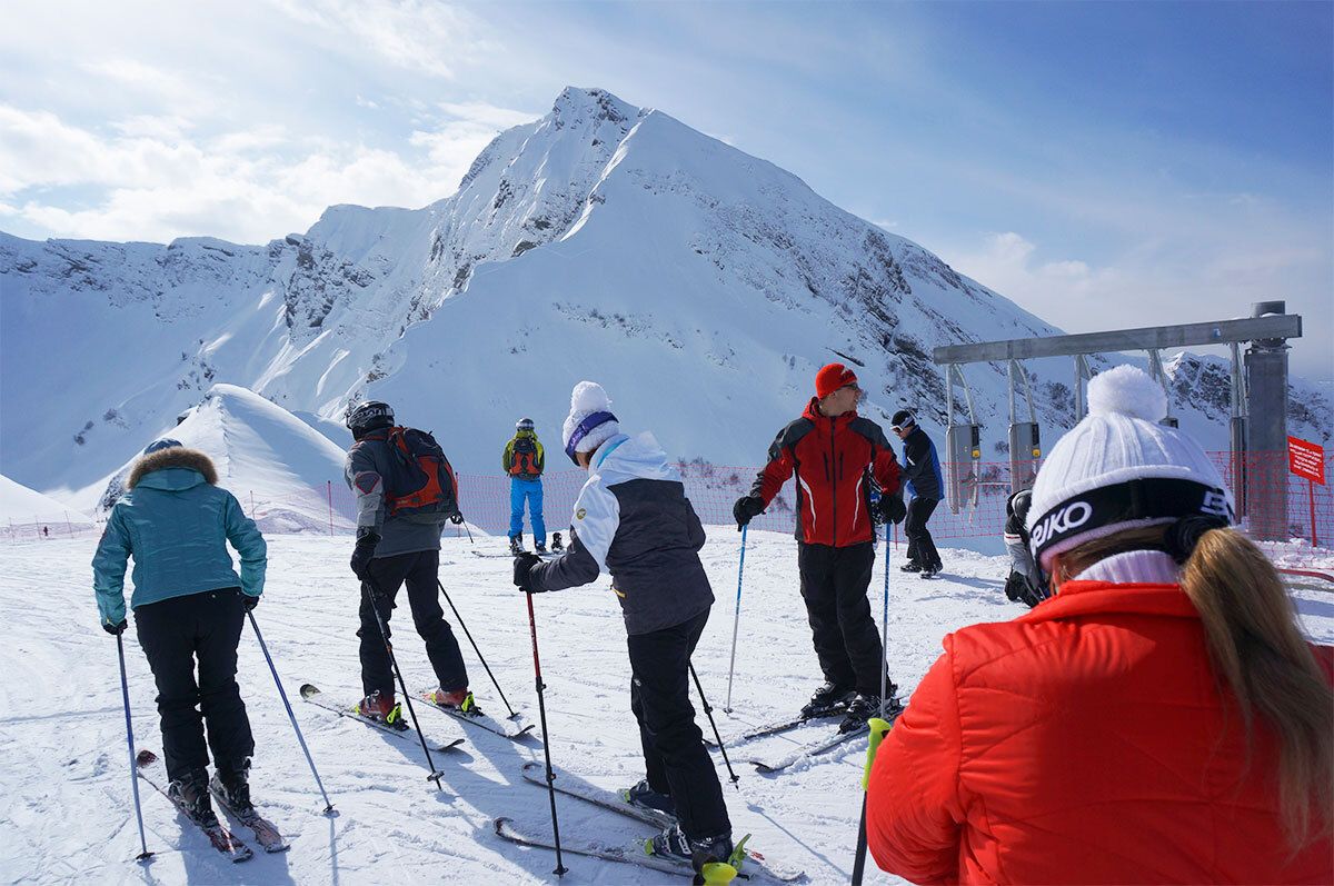Горнолыжный тур на Красную Поляну