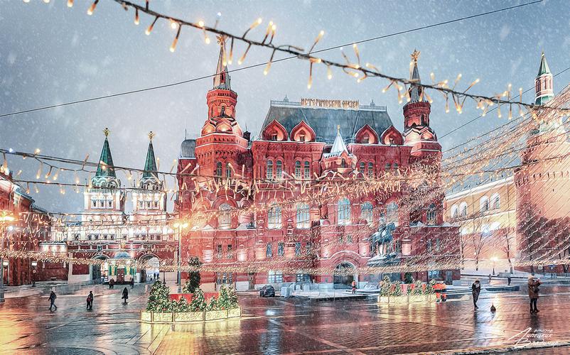 Рождественская сказка в Москве