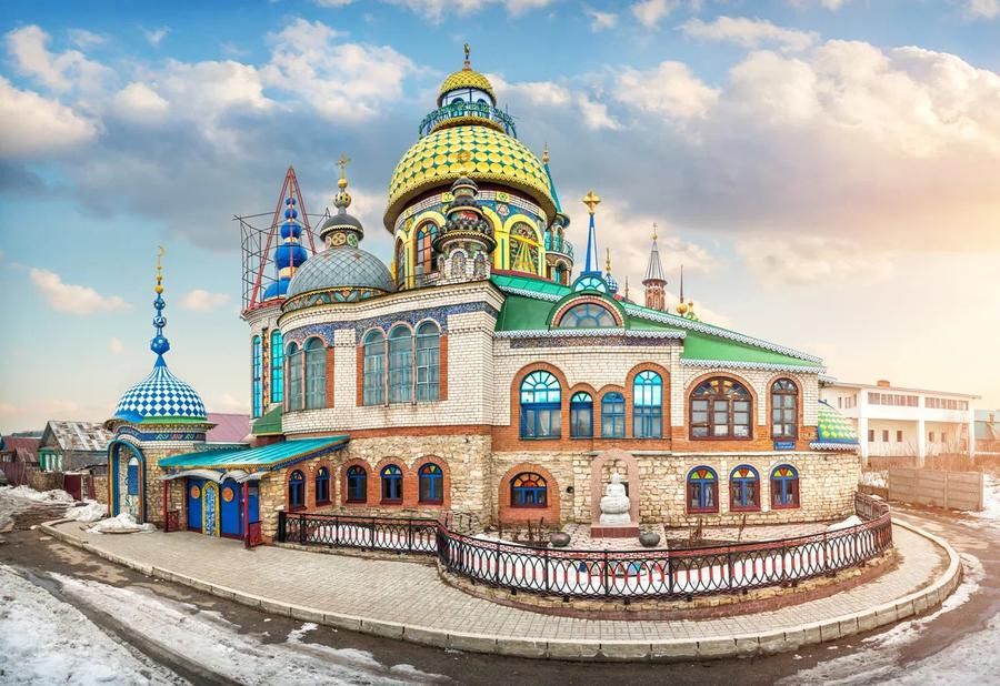 Автобус| Казань в огнях Рождества