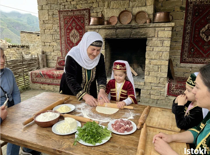 В объятиях кавказских гор